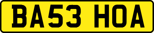 BA53HOA