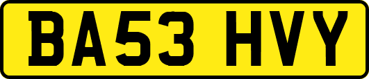 BA53HVY