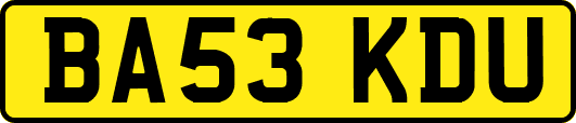 BA53KDU