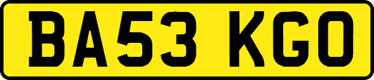 BA53KGO
