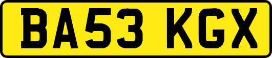 BA53KGX