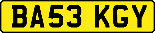 BA53KGY