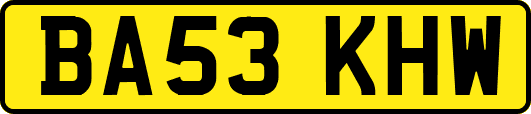 BA53KHW