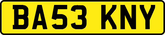 BA53KNY
