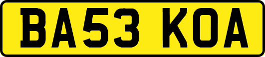 BA53KOA