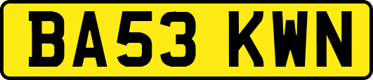 BA53KWN
