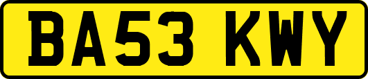 BA53KWY
