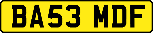 BA53MDF