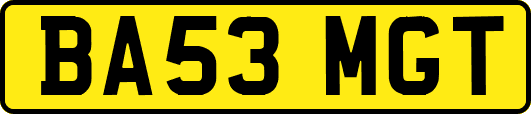 BA53MGT