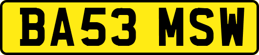 BA53MSW