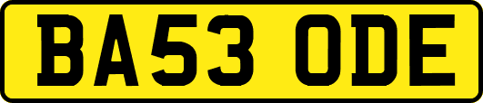 BA53ODE
