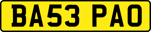 BA53PAO