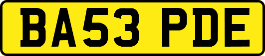 BA53PDE