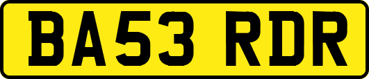 BA53RDR