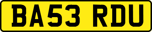 BA53RDU