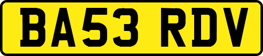 BA53RDV