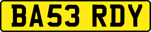 BA53RDY