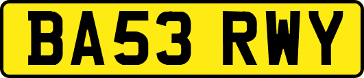 BA53RWY