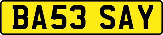 BA53SAY