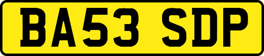 BA53SDP