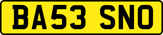 BA53SNO