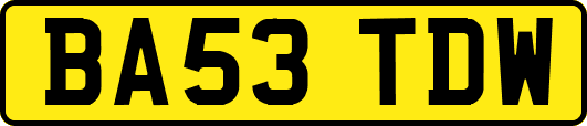 BA53TDW