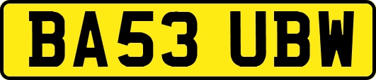 BA53UBW