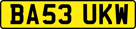 BA53UKW