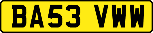 BA53VWW