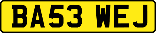 BA53WEJ