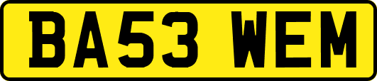 BA53WEM