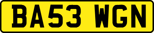BA53WGN