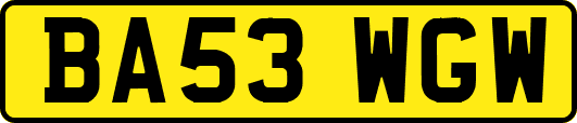 BA53WGW