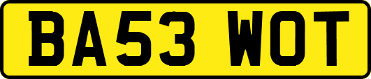 BA53WOT