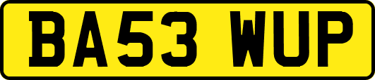 BA53WUP