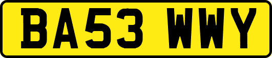 BA53WWY