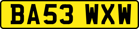 BA53WXW