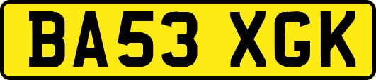BA53XGK