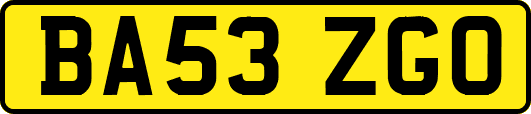 BA53ZGO