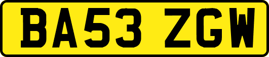 BA53ZGW