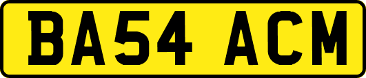 BA54ACM