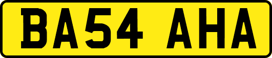 BA54AHA