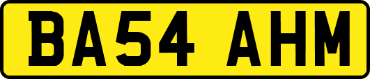 BA54AHM