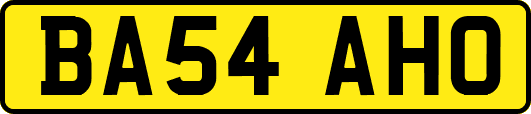 BA54AHO