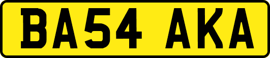BA54AKA
