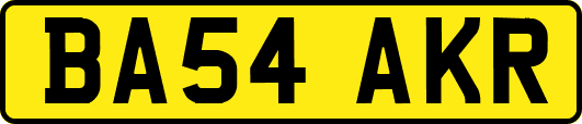 BA54AKR