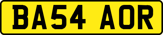 BA54AOR