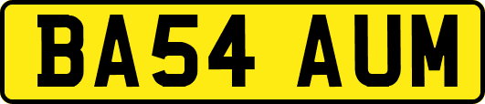 BA54AUM