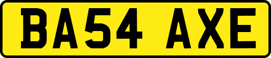 BA54AXE