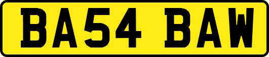 BA54BAW